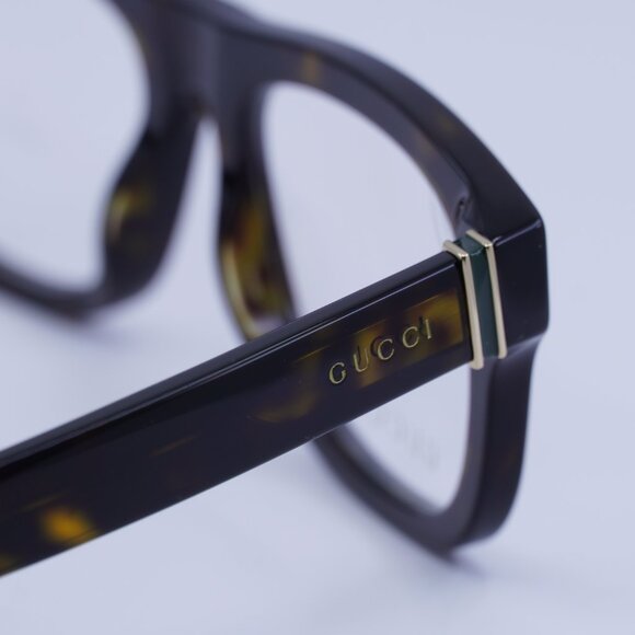 🕶️ New Gucci GG1509O 002 Eyeglasses - Havana Frame 54mm - Picture 9 of 11